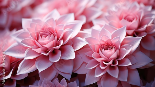 pink agave plant closeup top view © Алина Бузунова