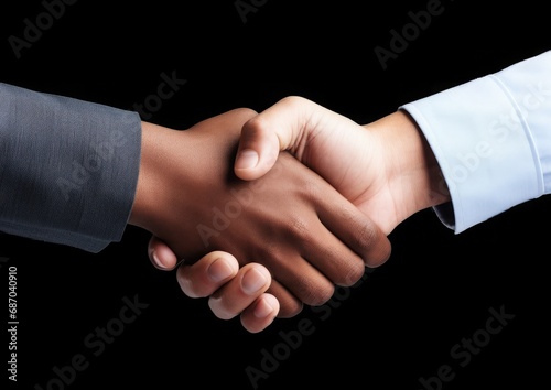 dos hombres de negocios chocandose las manos, png, fondo transparente, overlay