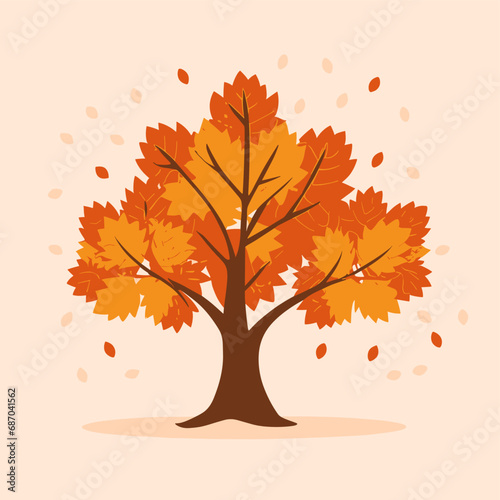 Autumn tree Vectors