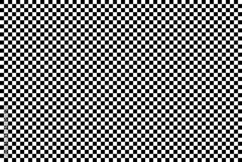 pattern of small black and white squares