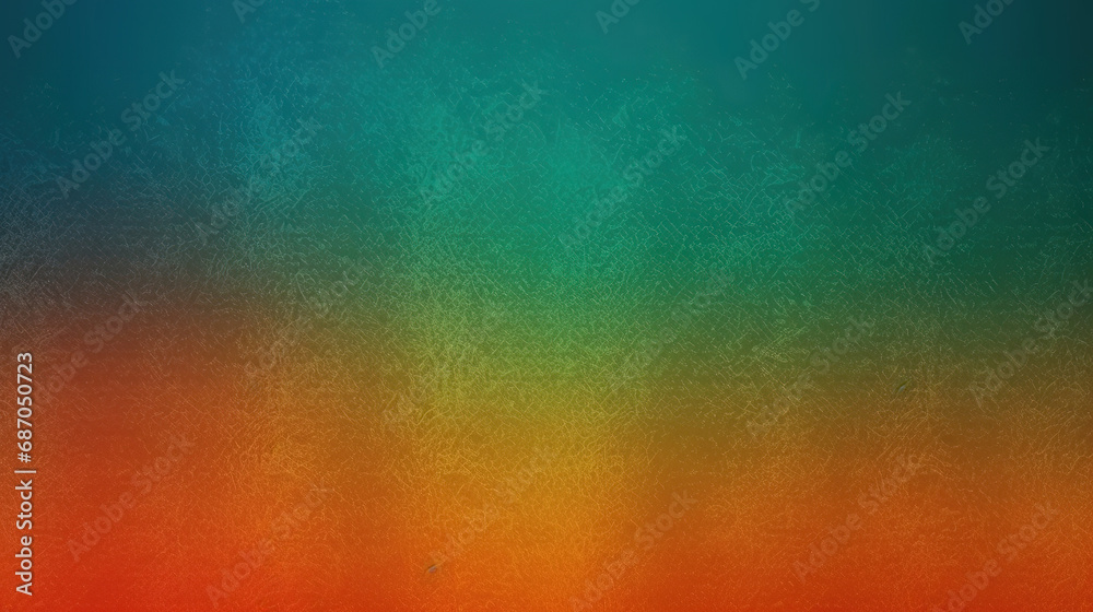 Gradient background with retro grainy film texture. Blurred chroma background. Generative Ai