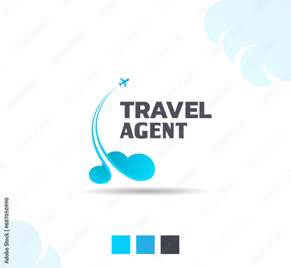Travel agency logo design Travel agency logo design