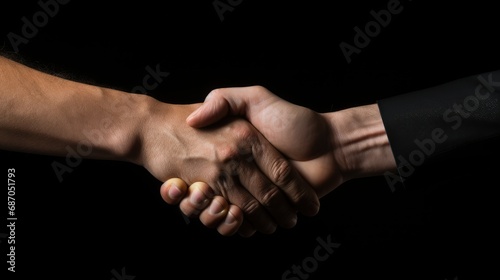 Close Up Picture of Shaking Hands Photography