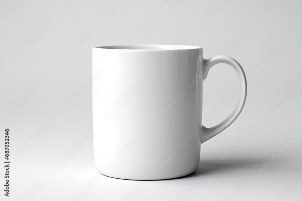 a mug bag on isolated white background, mockup a mug bag on isolated white background, mockup