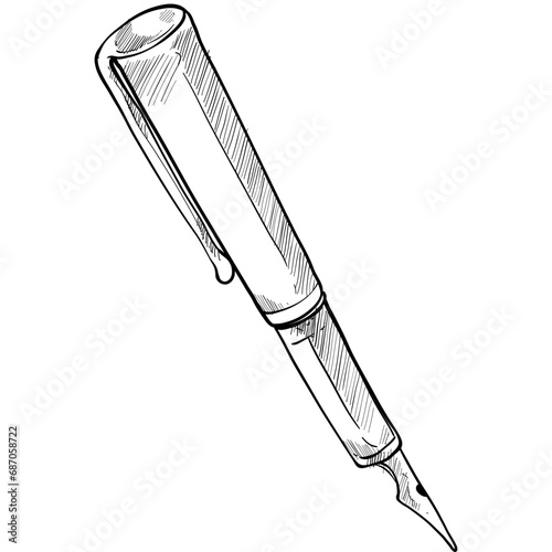 pen handdrawn illustration