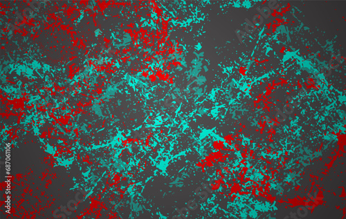 Abstract grunge texture splash paint colorful background