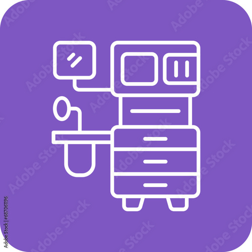 Anesthesia Machine Icon