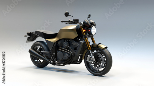 Concept 4 - 3D Motorcycle concept design