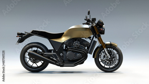 Concept 4 - 3D Motorcycle concept design © Aditya