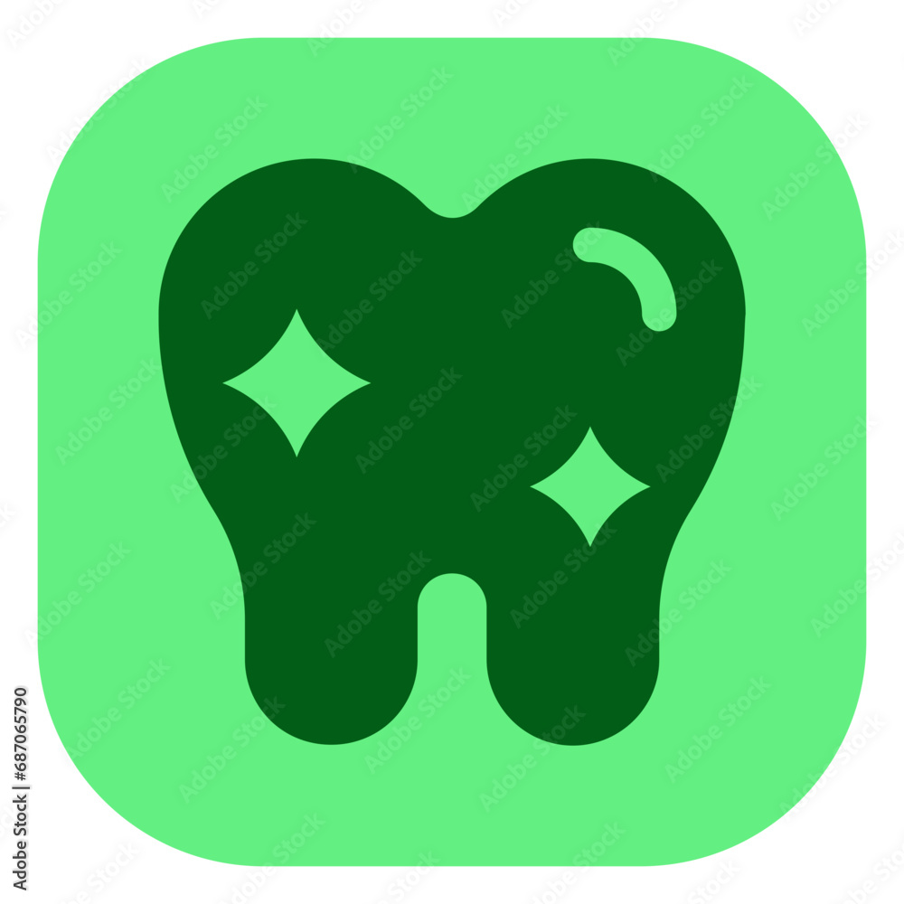 Editable healthy clean tooth vector icon. Dentistry, healthcare, medical. Part of a big icon set family. Perfect for web and app interfaces, presentations, infographics, etc Editable healthy clean tooth vector icon. Dentistry, healthcare, medical. Part of a big icon set family. Perfect for web and app interfaces, presentations, infographics, etc