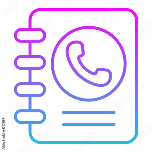 Phone Book Icon