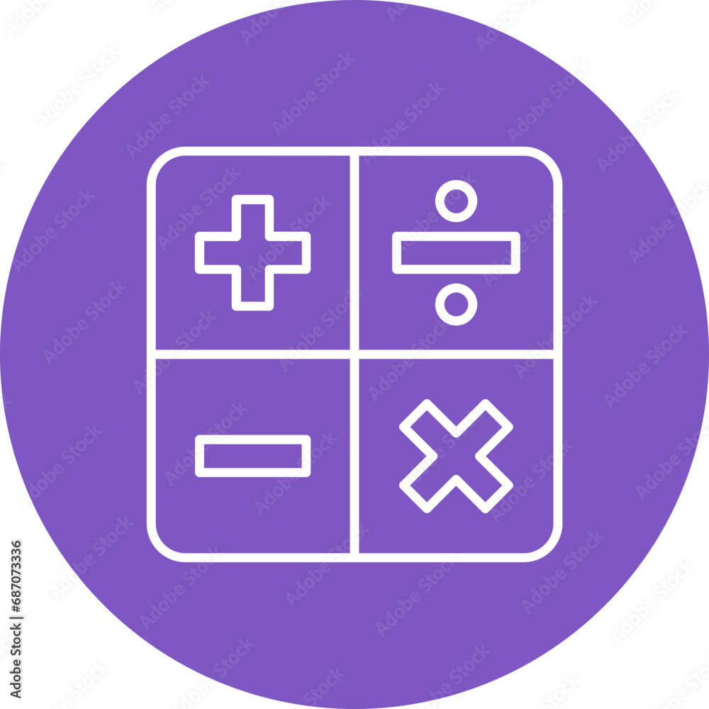 Obraz premium Calculator Icon