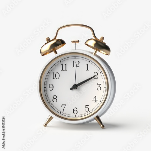 Alarm Clock isolated on white background