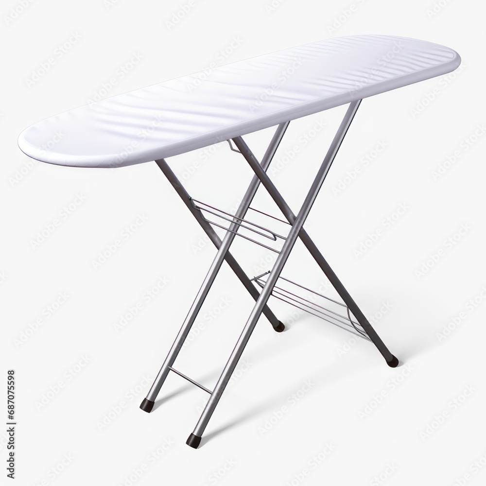 Ironing board isolated on a white background Ironing board isolated on a white background