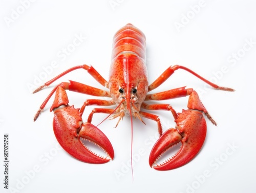 Lobster isolated on a white background