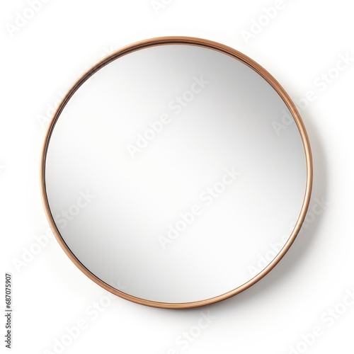 Mirror isolated on a white background