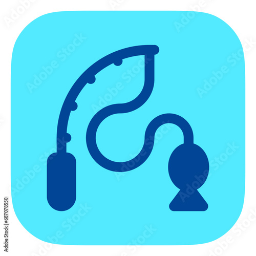 Editable fishing vector icon. Part of a big icon set family. Perfect for web and app interfaces, presentations, infographics, etc