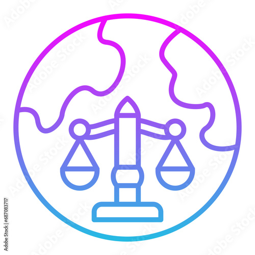 Global Laws Icon