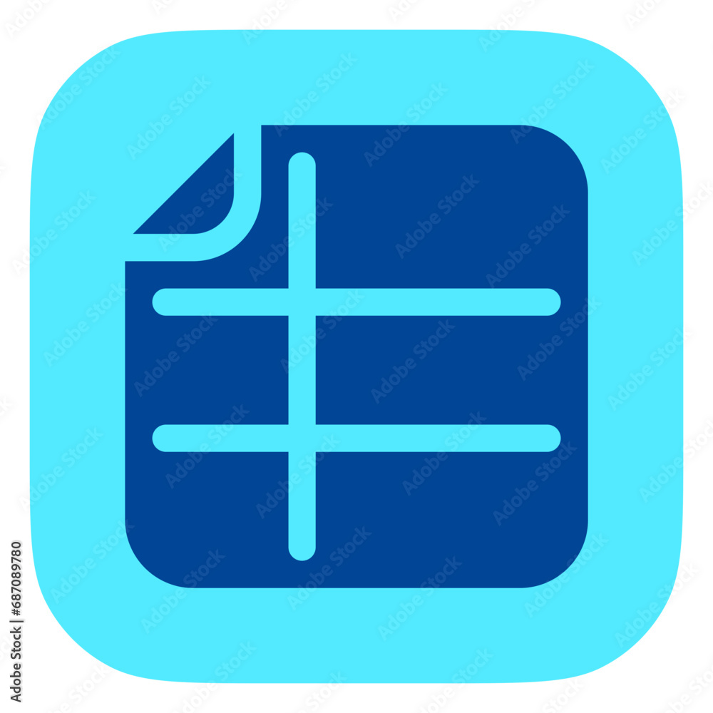 Editable vector spreadsheet file icon. Part of a big icon set family. Perfect for web and app interfaces, presentations, infographics, etc Editable vector spreadsheet file icon. Part of a big icon set family. Perfect for web and app interfaces, presentations, infographics, etc