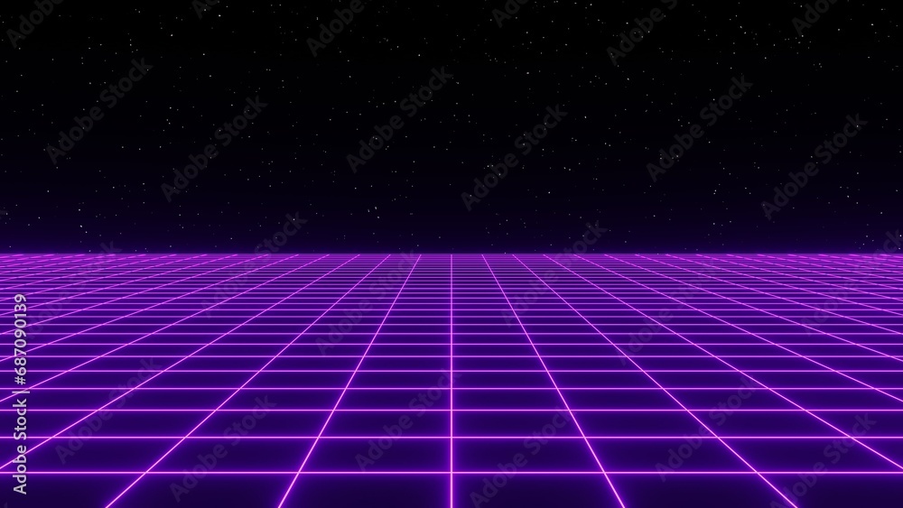 3d abstract simple retro way in rainbow disco colors. Neon 80s 90s retrowave chrome road. cyberpunk futuristic background.. Glow and shine laser blue synthwave music template 3d abstract simple retro way in rainbow disco colors. Neon 80s 90s retrowave chrome road. cyberpunk futuristic background.. Glow and shine laser blue synthwave music template