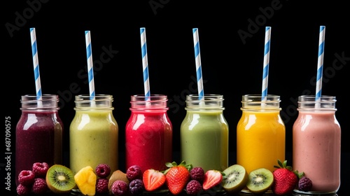 fruit juice and fruits