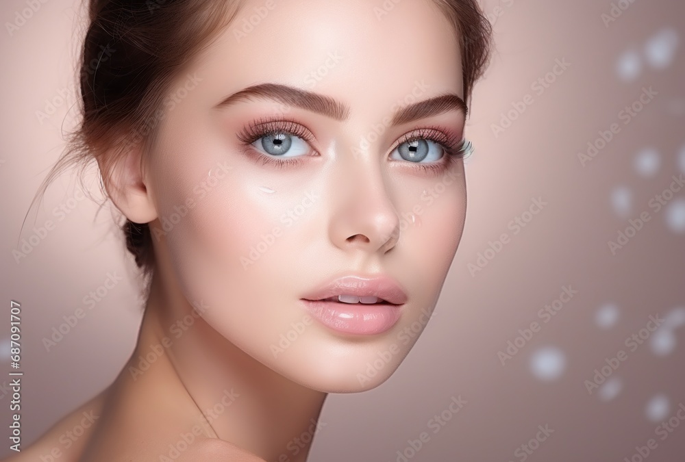Fototapeta premium woman with beautiful skin