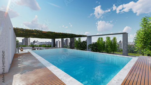 The Art of Living Luxury Apartments in 3D Render