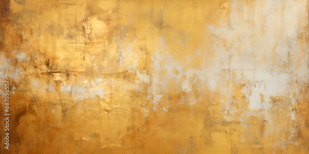 Luxurious Golden Wall Texture Background, Contemporary Texture Rich Wallpaper With Modern Repeat Design Background Generative Ai