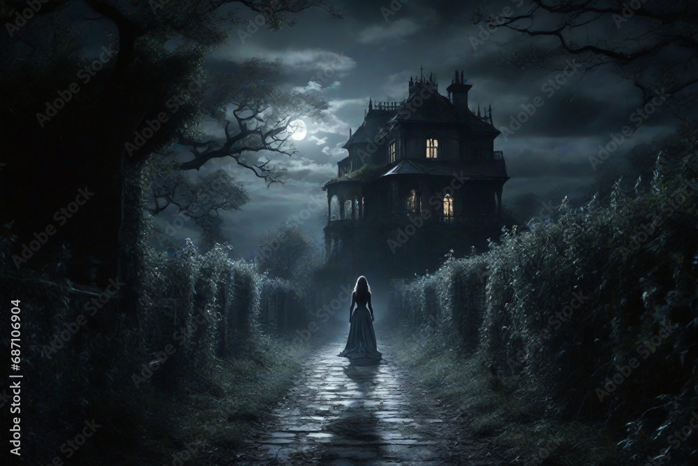 A Night by the Haunted House
