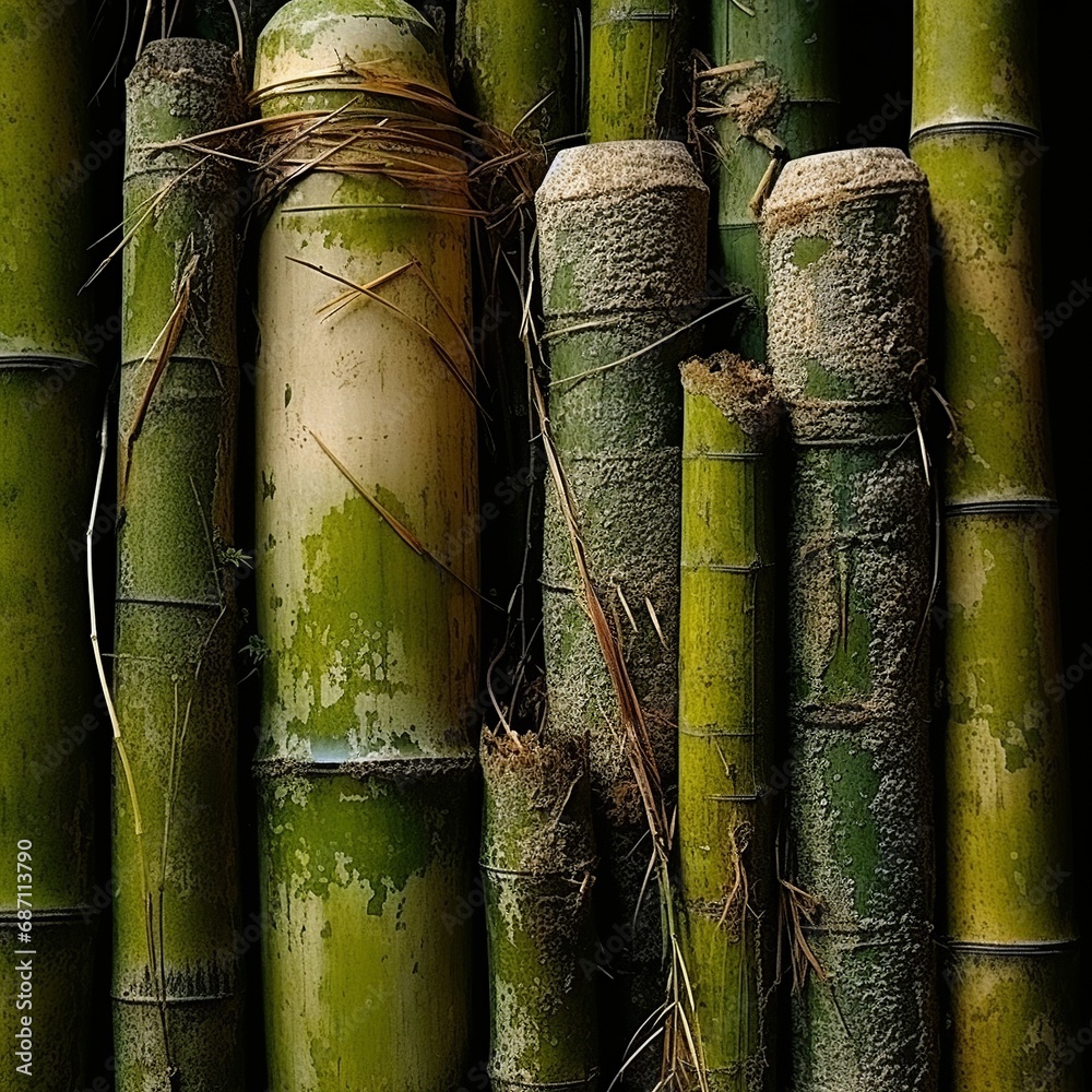 Abstract Bamboo Stalks Pattern Background
Abstract Bamboo Stalks Pattern Background