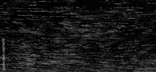 Abstract bitmap glitch grunge texture. Dark retro VHS screen with flickering. Old analog TV with pixel dither effect. Vector background