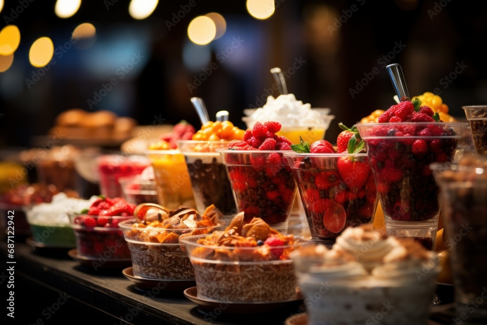Holiday Market Food - Generative AI Holiday Market Food - Generative AI