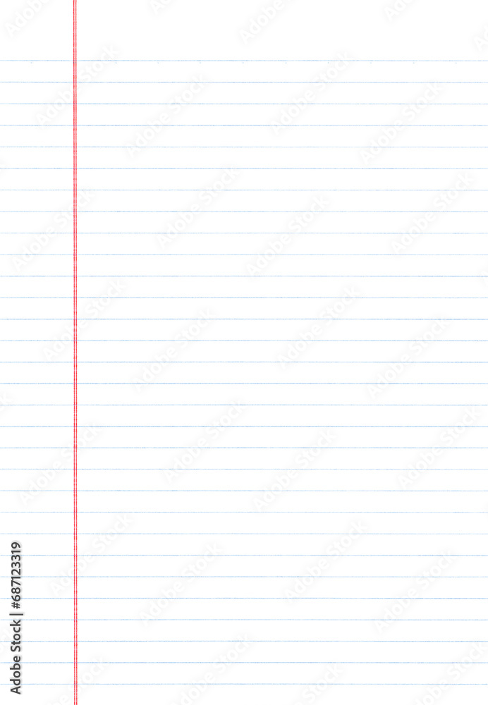 Notebook paper background. Blank pages of a notebook Notebook paper background. Blank pages of a notebook