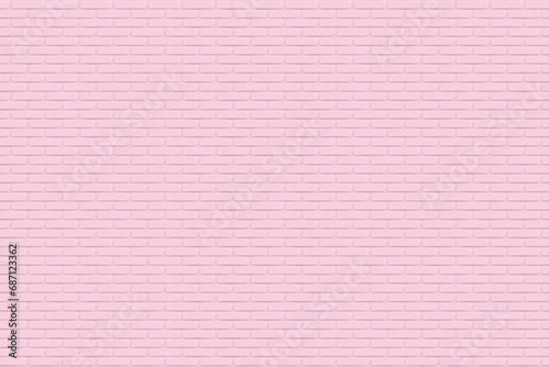 Pink brick wall texture for pattern background