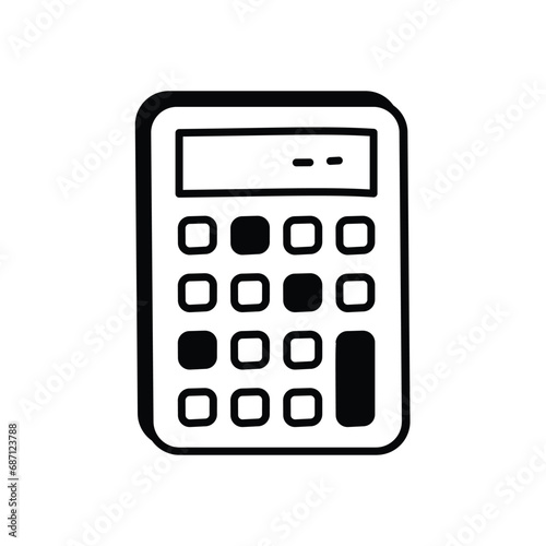 Calculator icon vector stock ilustration