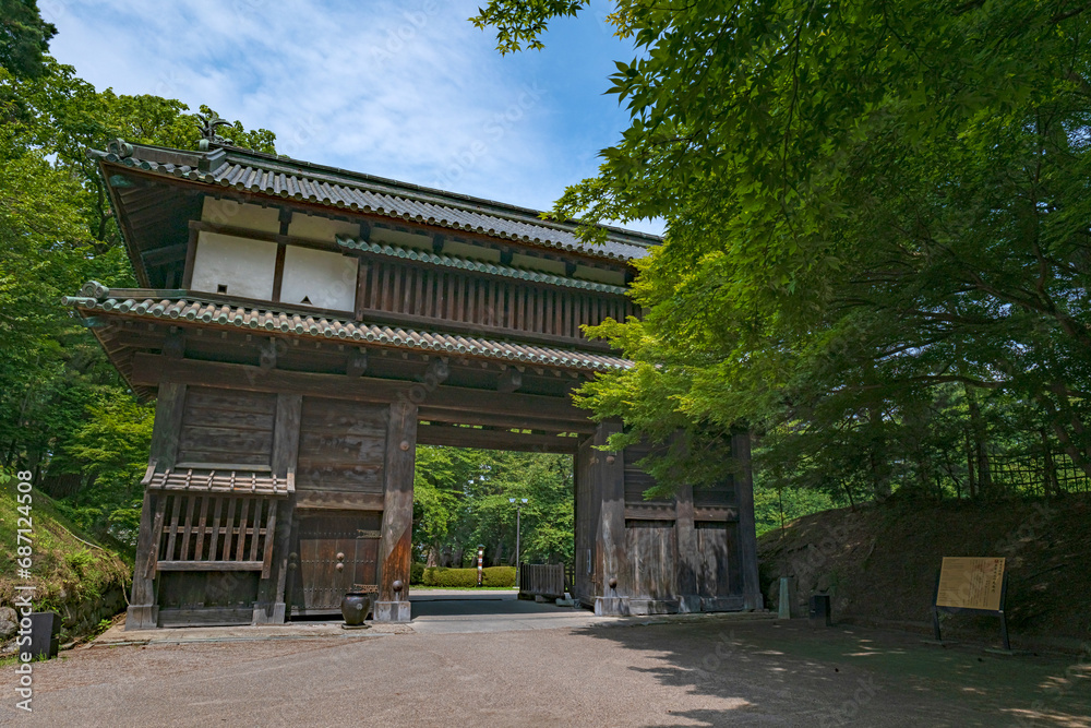 青森 弘前城 二の丸南門