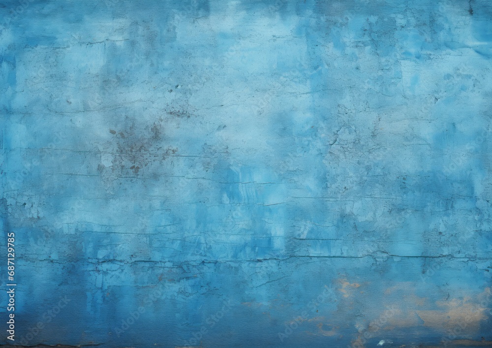 Blue abstract wall texture background