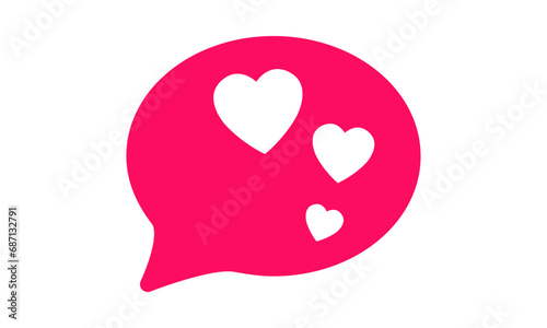 Heart dating logo