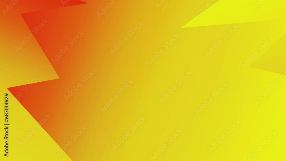yellow and orange gradient slow moving sharp angle animation