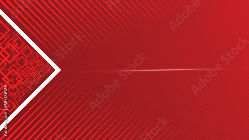 Red Abstract Background Vector Design