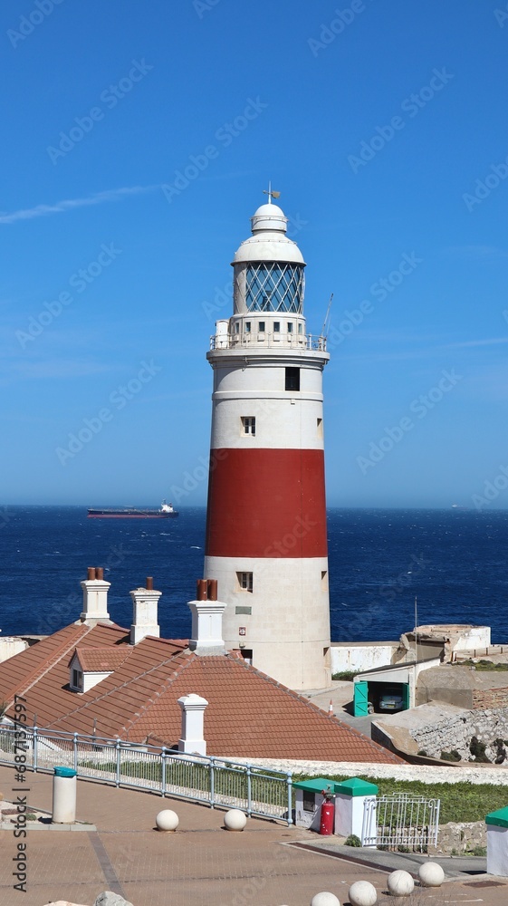photo Europa Point Lighthouse Gibraltar United Kingdom Europe