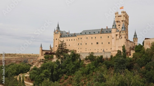 photo Segovia Alcazar, Alcazar de Segovia spain europe