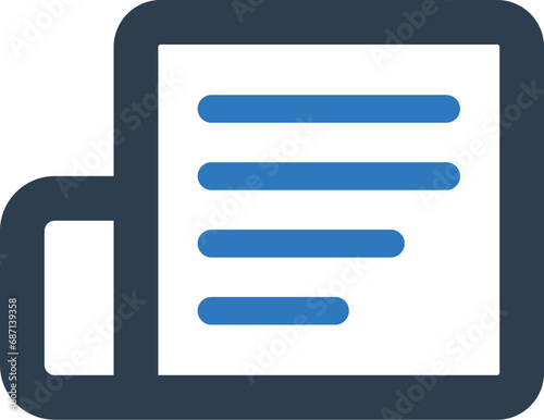 Advertising news icon