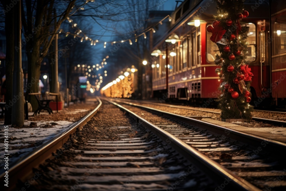 Christmas Trains - Generative AI Christmas Trains - Generative AI