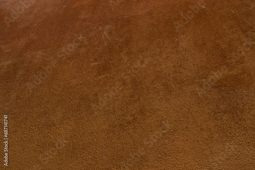 dark ocher plaster wall of old mediterranean angle shot of city