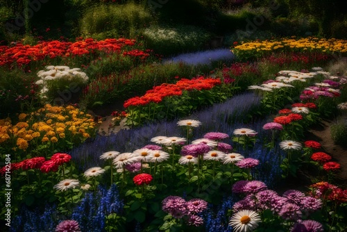 flowers in the garden © Muhammad