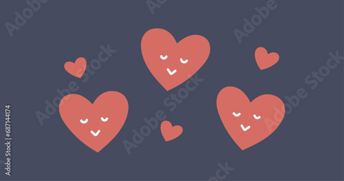 穏やかな表情のハートのアイキャッチ画像