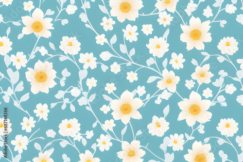 seamless floral pattern
small flower pattern. Generative Ai