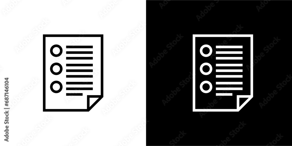 Checklist file icon. Business icon. Business idea. Business graph. Black icon. Icon set. Checklist file icon. Business icon. Business idea. Business graph. Black icon. Icon set.