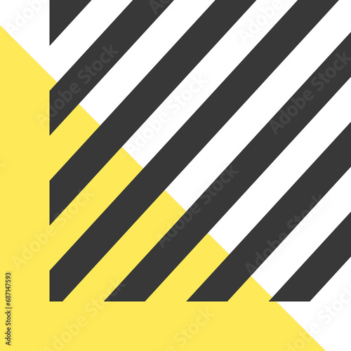 Abstract Memphis Geometric Element